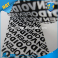 High quality Tamper evident Open VOID security tape,VOID security adhesive labels